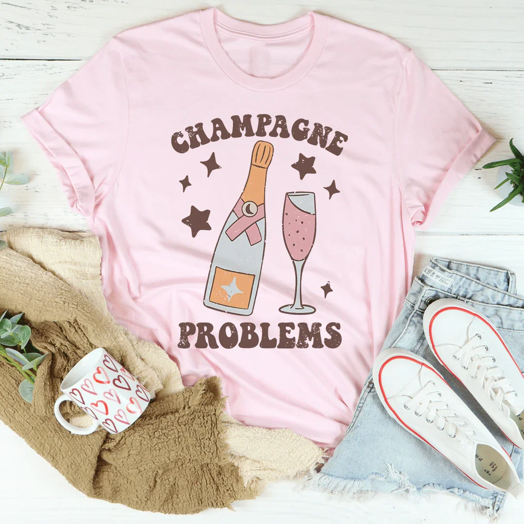 Problemas con el champán Tee
