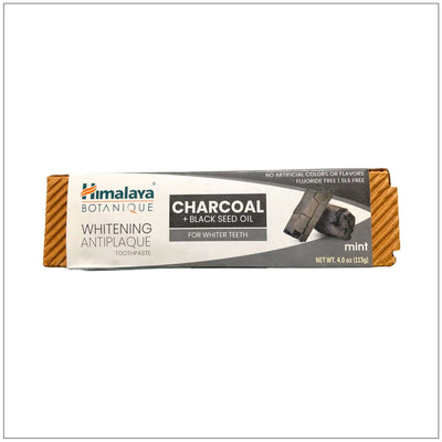 Pasta de dientes de aceite de semilla negra de carbón