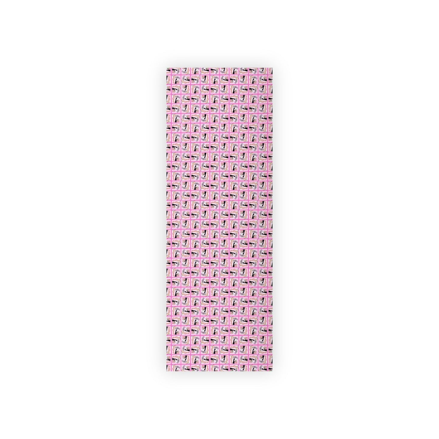 Papel de regalo de cumpleaños encantador para amantes de los gatos
