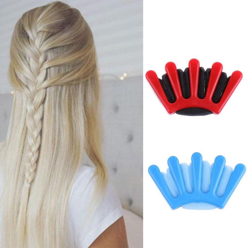 Outil de Tressage de Cheveux de Style Français Charmant pour des Coiffures Sans Effort