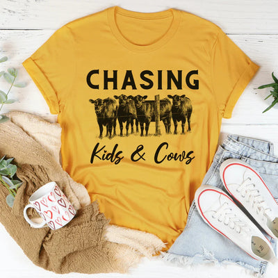 Chasing Kids & Cows Tee - Korvel