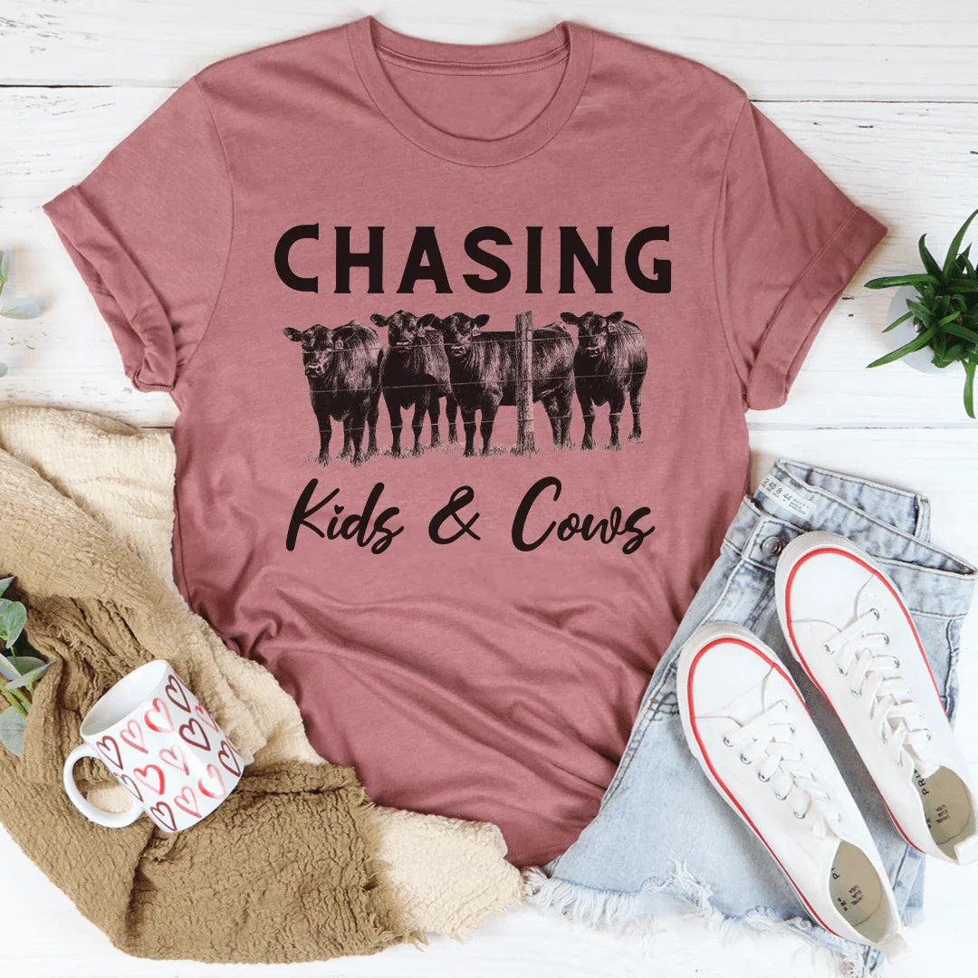 Chasing Kids & Cows Tee - Korvel