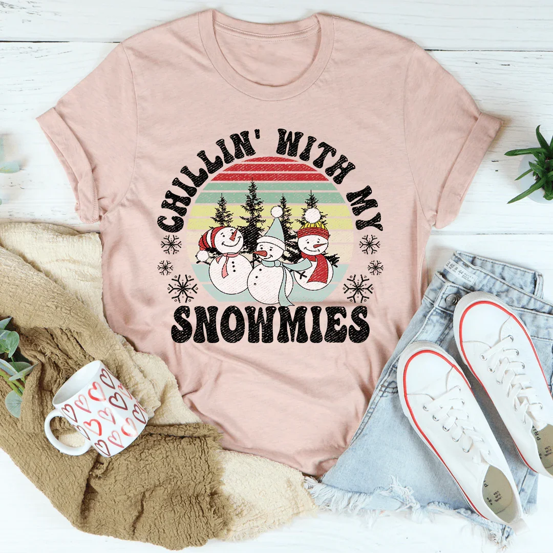 Camiseta Chillin' With My Snowmies