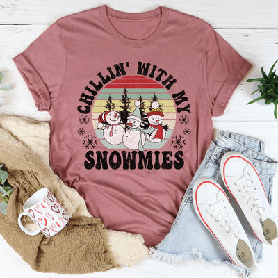 Camiseta Chillin' With My Snowmies