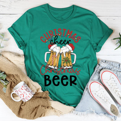 Camiseta navideña de cerveza