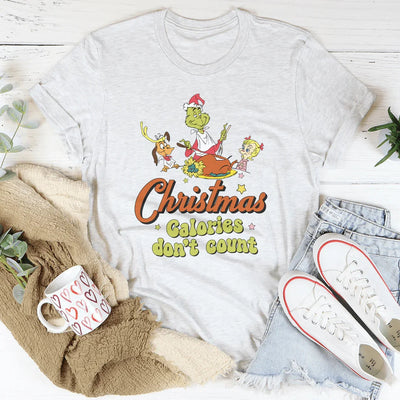 Camiseta de Navidad: Las Calorías No Cuentan