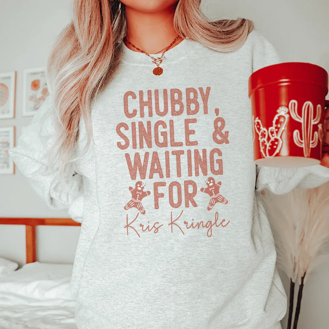 Sudadera Chubby, Soltera y Esperando