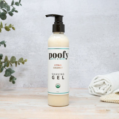 Citrus Coconut Organic Shaving Gel