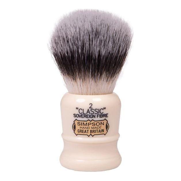 Brocha de Afeitar Sintética de Grado Soberano Simpson Classic 2