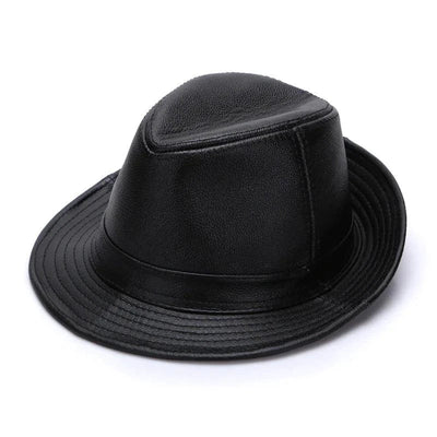 Gorra de Cuero Marrón Mandotos - Cuero de Vaca Premium, XL-XXXXL