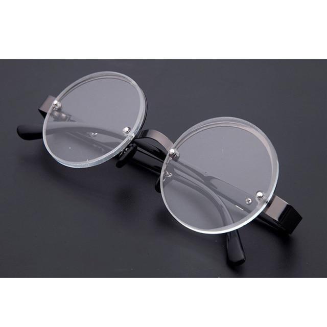 Gafas de lectura de cristal natural clásico - Unisex