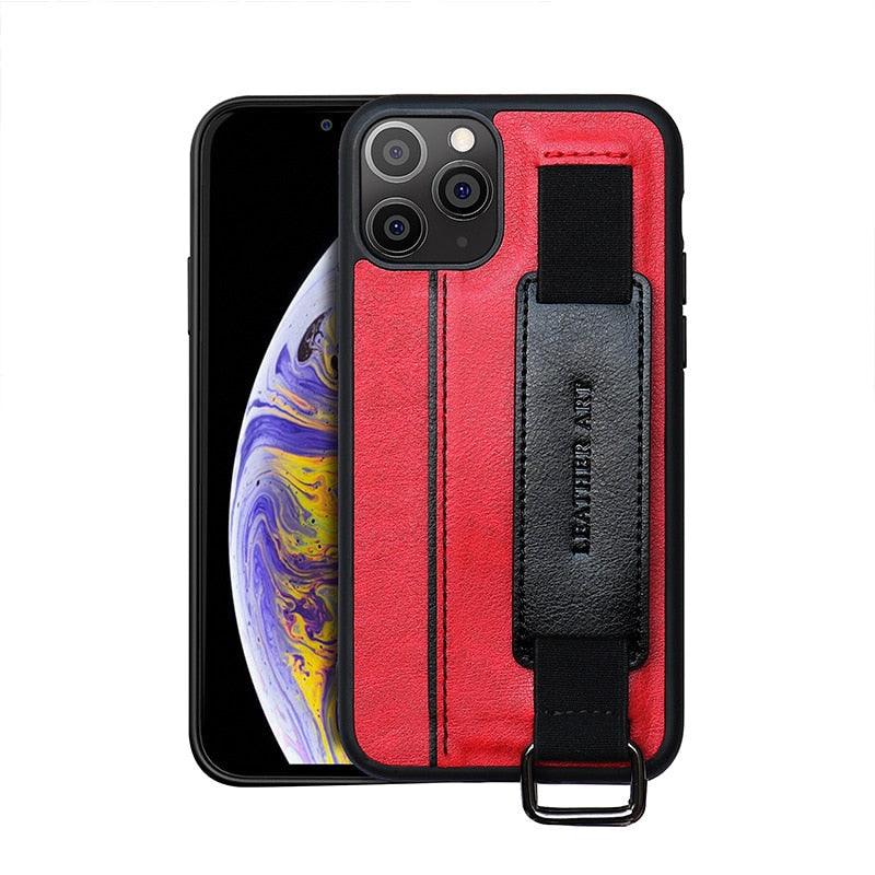 Classic Vintage Leather Belt Style Case for iPhone