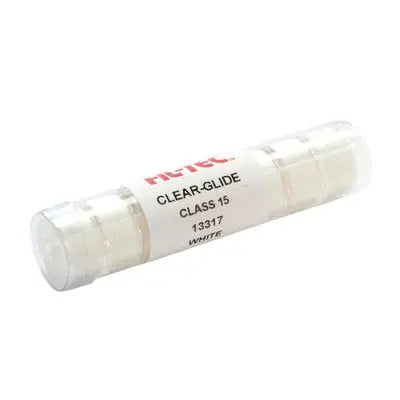 Tubo de bobina Clear-Glide preenhebrado blanco 13317 - Clase 15/A