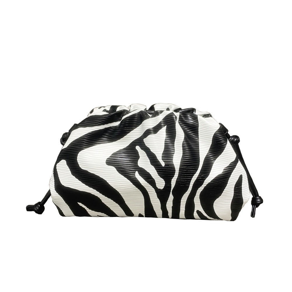 Zebra Pattern Crossbody Shoulder Bag