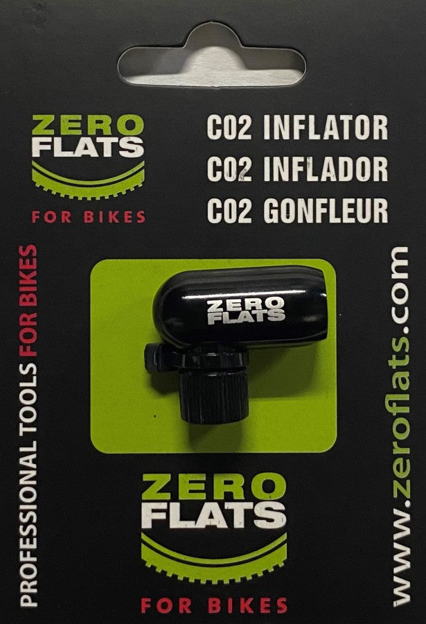 Compresseur CO2 ZEROFLATS - Pompe à vélo compacte
