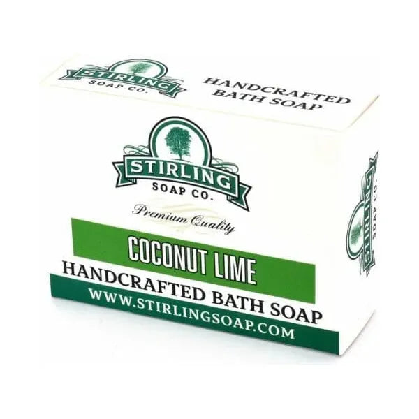 Jabón de Baño de Coco y Lima de Stirling Soap Co. - 5.5 Oz