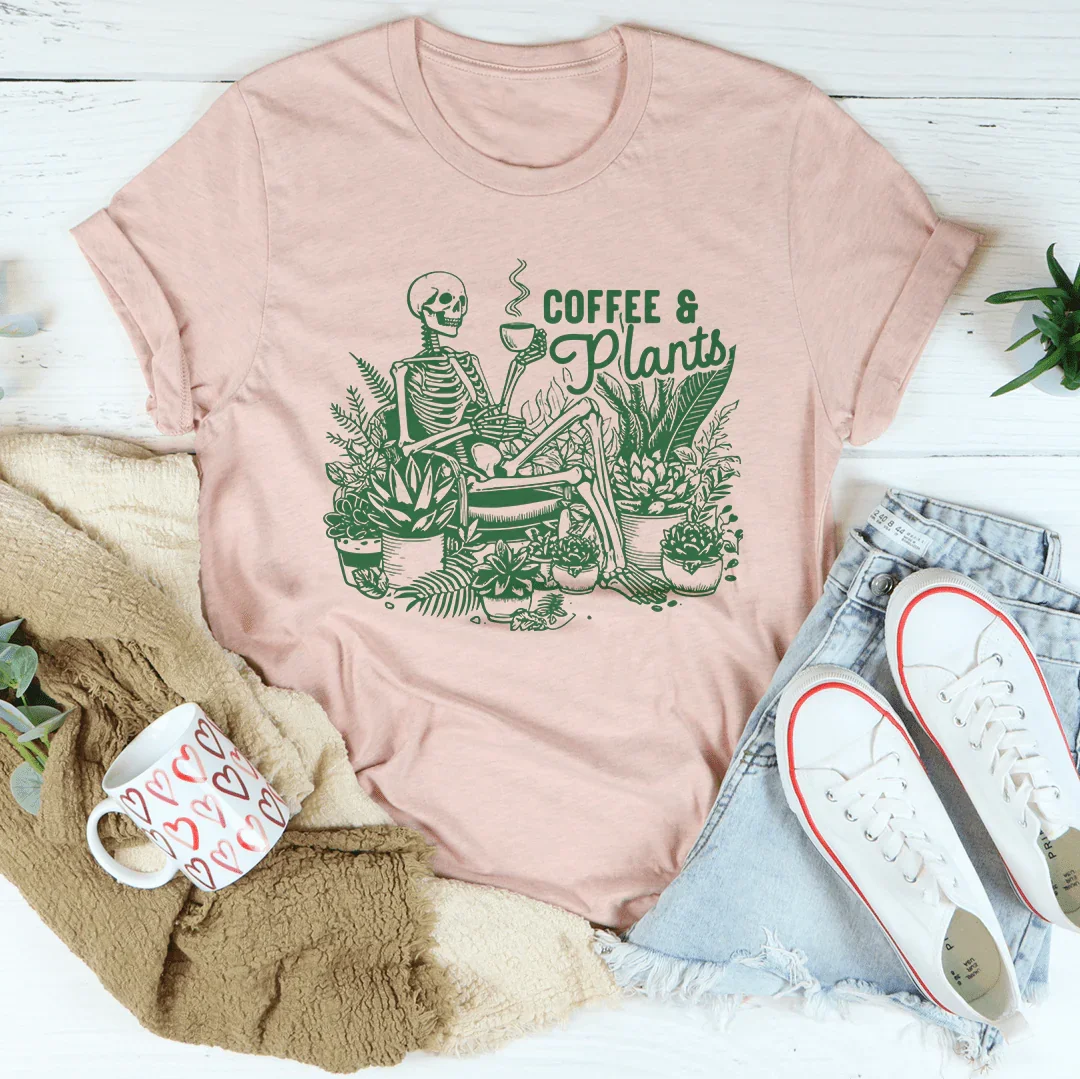 Coffee and Plants Women's T-Shirt