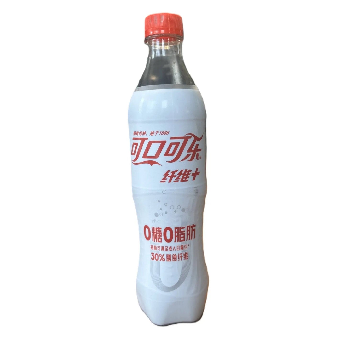 Coca-Cola Fiber Plus Zero – Cola sin Azúcar con Fibra Dietética Añadida 500mL