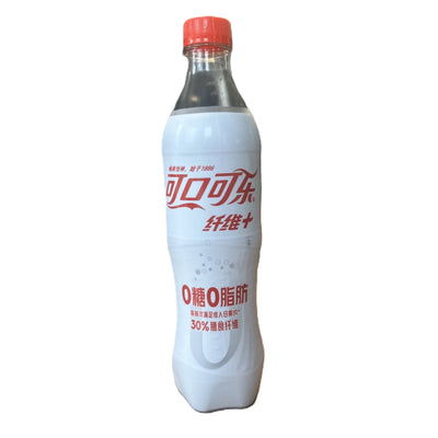 Coca-Cola Fiber Plus Zero – Zero Sugar Cola with Added Dietary Fiber 500mL