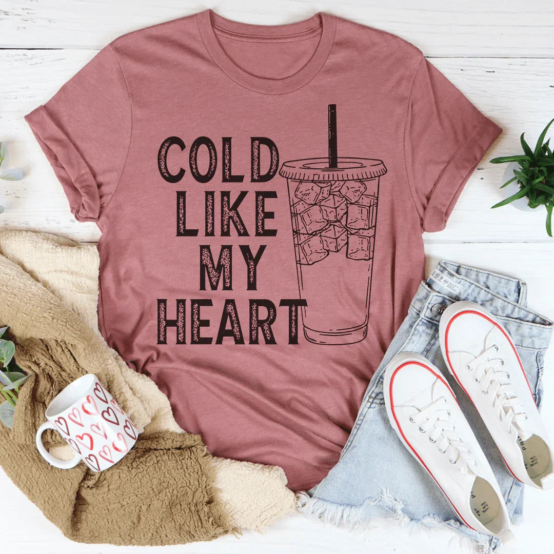 Camiseta Fría como mi corazón