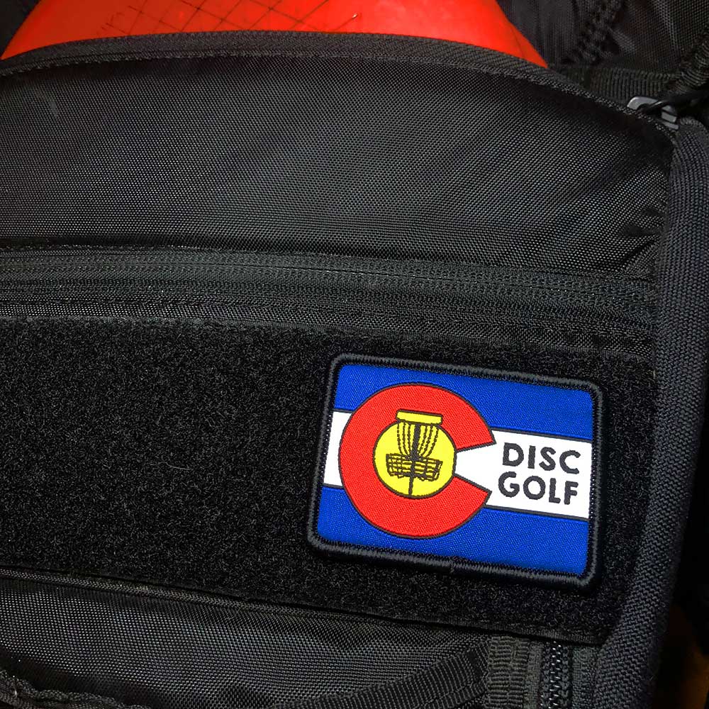 Patch de Disc Golf du Colorado - Crochet et Boucle