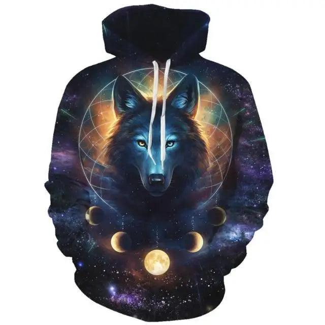 Sweatshirts 3D imprimés tendance pour un style décontracté et des soirées