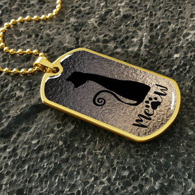Collar de Gato de Cobre Elegante