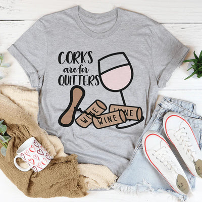 Los corchos son para los que abandonan la camiseta