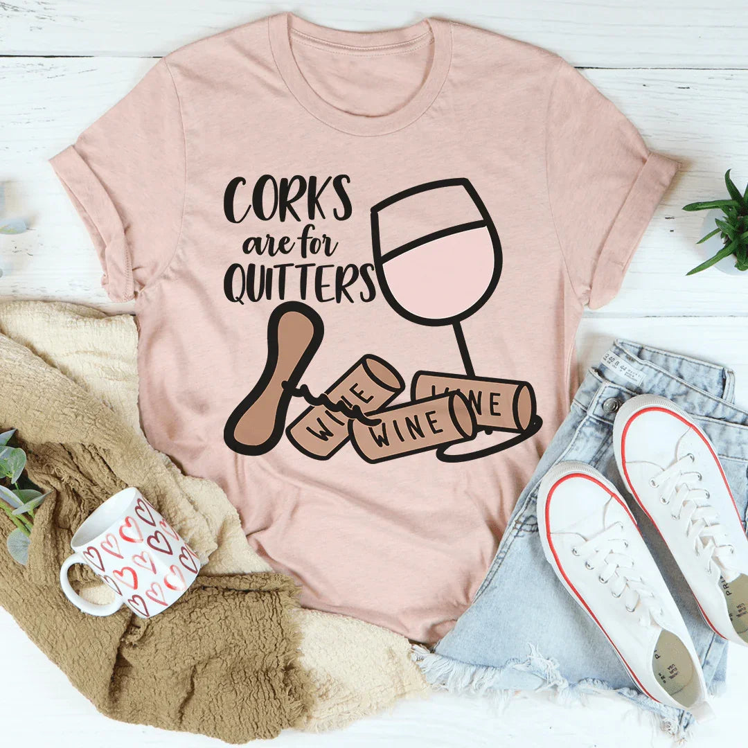 Los corchos son para los que abandonan la camiseta
