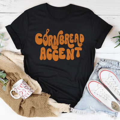Camiseta con acento de pan de maíz