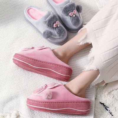 Cozy Cotton Women’s Slippers for Indoor Comfort