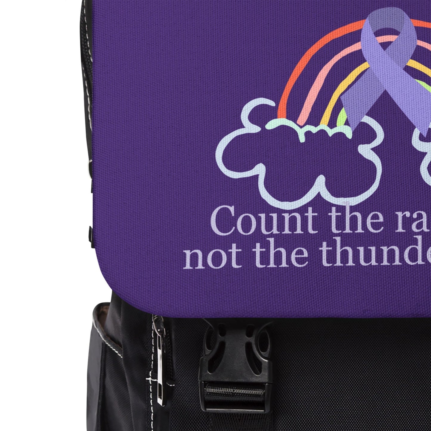 Sac à dos épaule Count the Rainbows - Sensibilisation à l'épilepsie