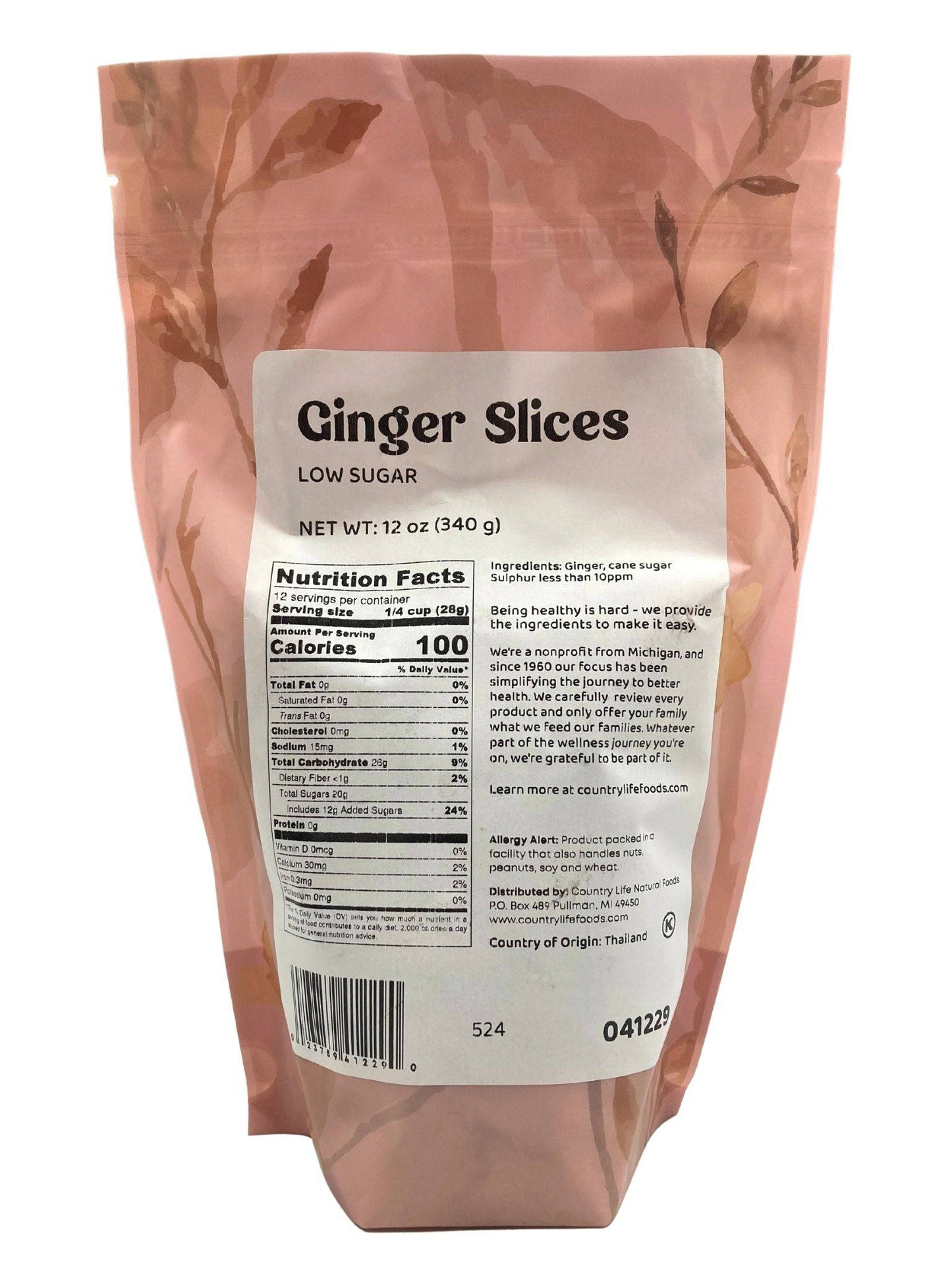 Rodajas de Jengibre Glaseadas Premium