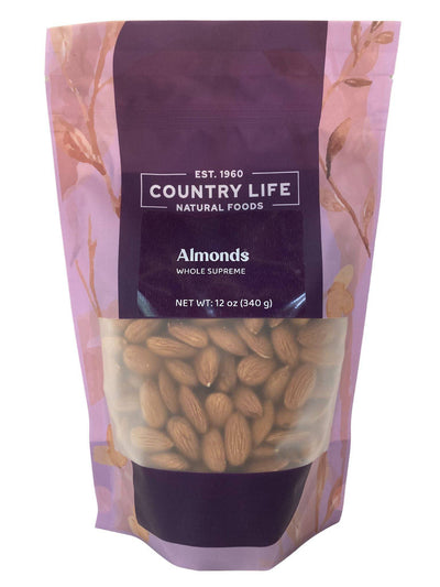 Raw Almonds – California Almonds for Snacking & Baking (12 oz, 5 lb, 25 lb)