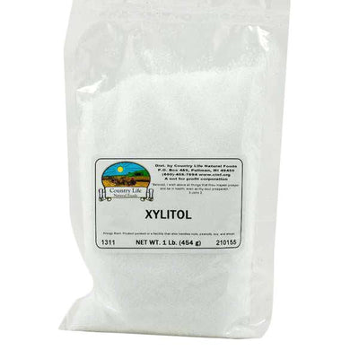Pure Birch Xylitol Sweetener – Natural Sugar Substitute (1 lb & 3 lb)