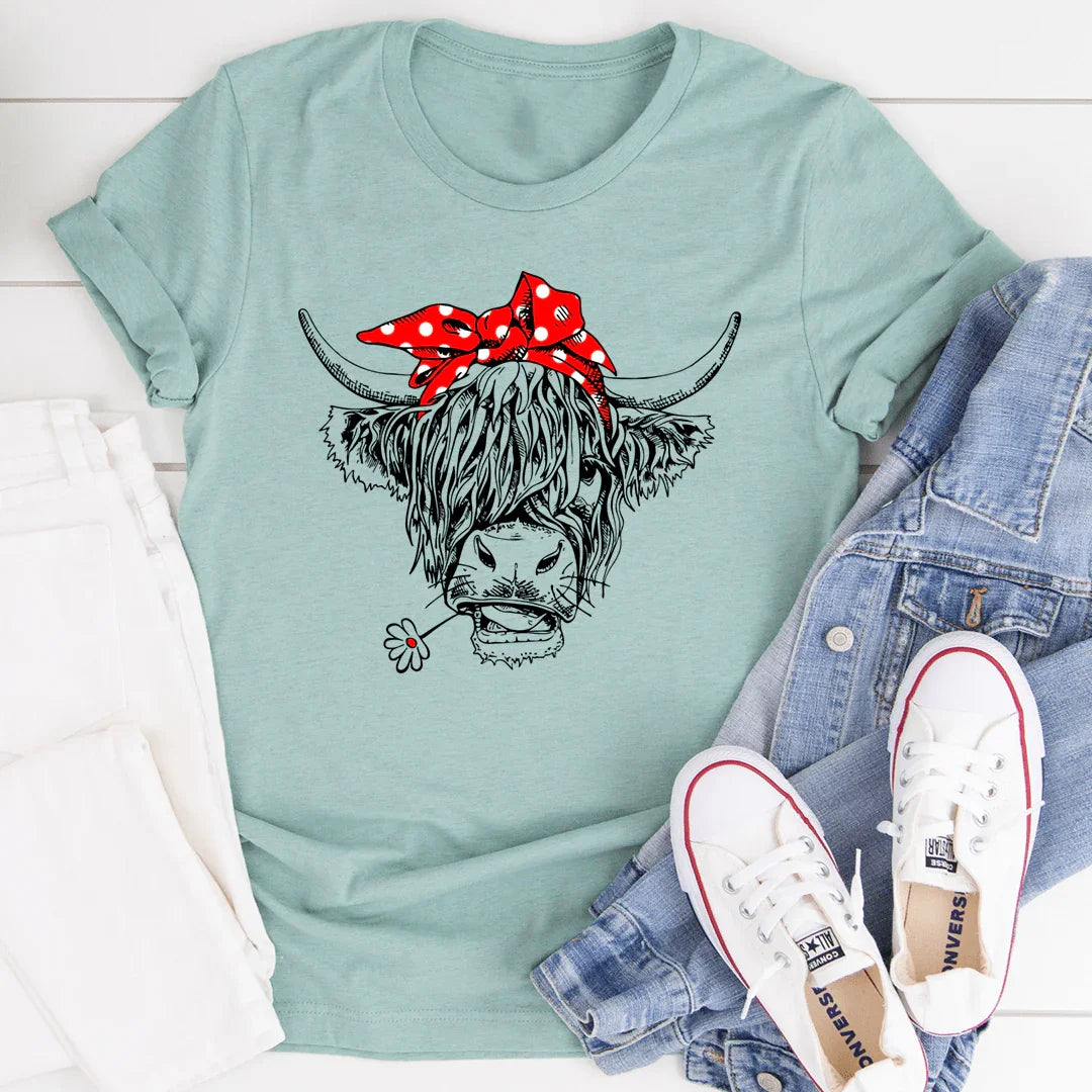 Camiseta de vaca