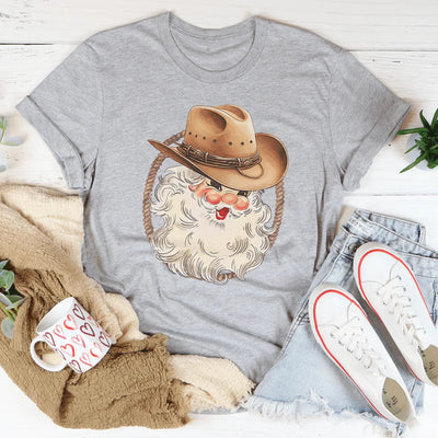 Camiseta de vaquero de Santa