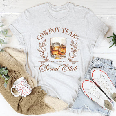 Camiseta del club social Cowboy Tears