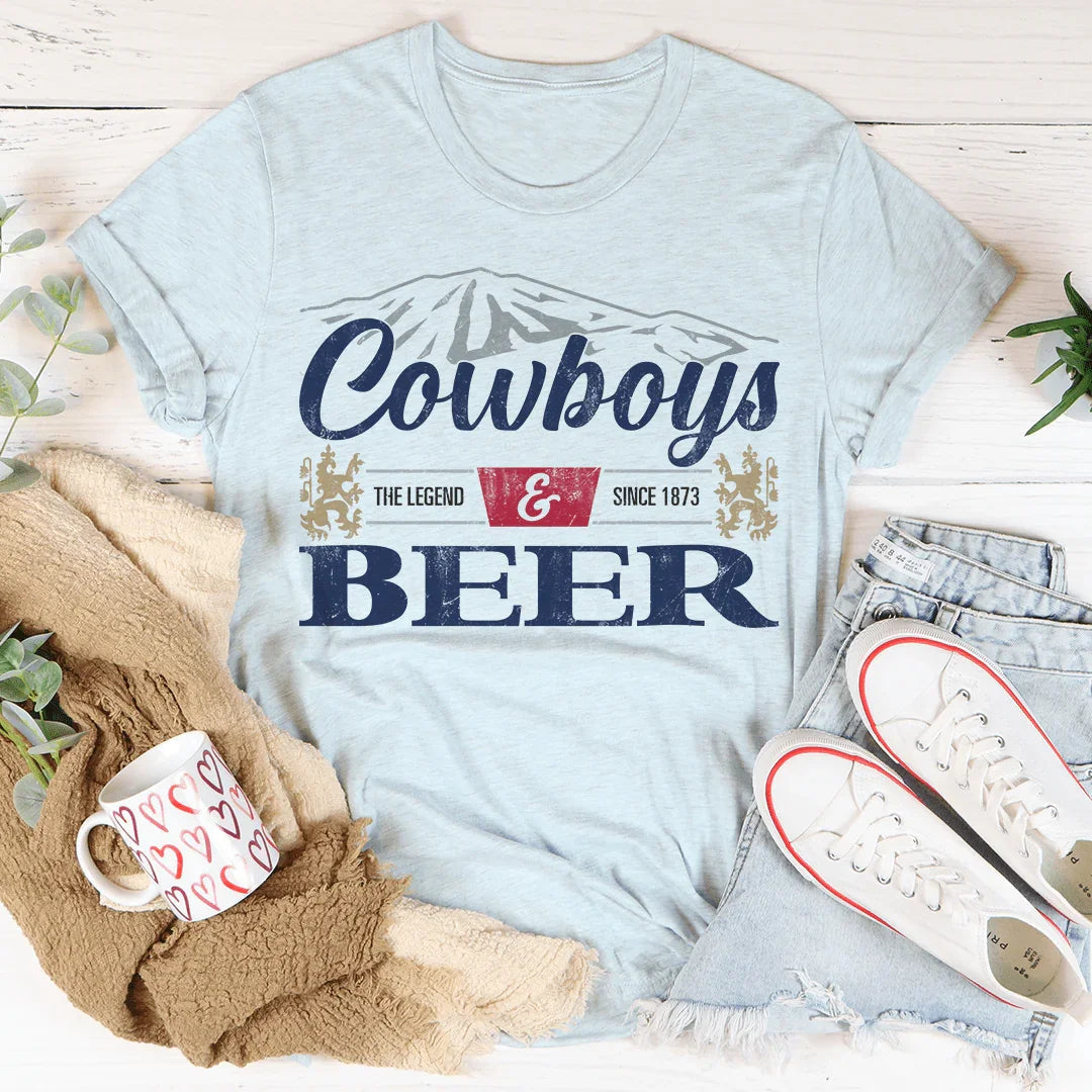 Camiseta Cowboys & Beer