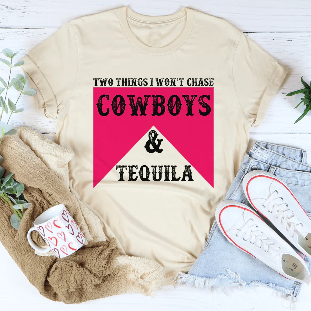 Camiseta de vaqueros y tequila