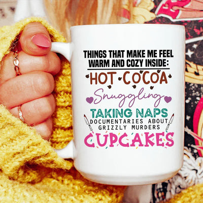 Cozy and Warm Ceramic Mug - 15 oz