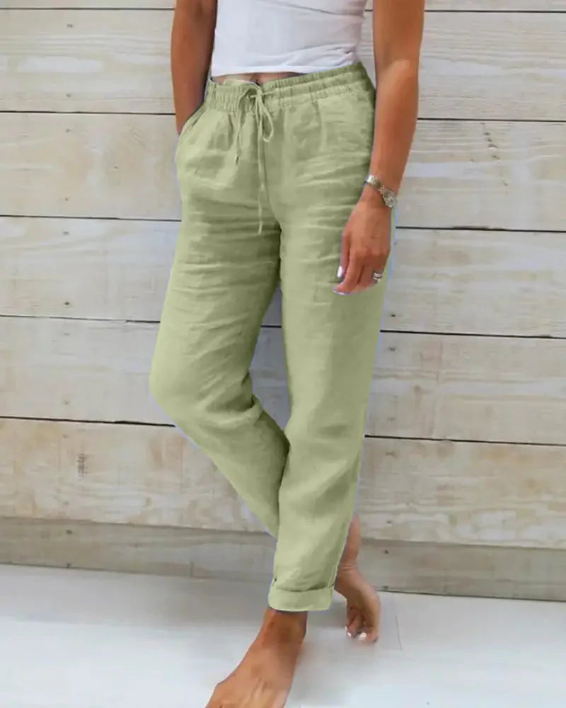Premium Linen Pants for Women