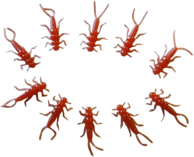 Custom 1.375" Soft Plastic Stonefly Nymphs