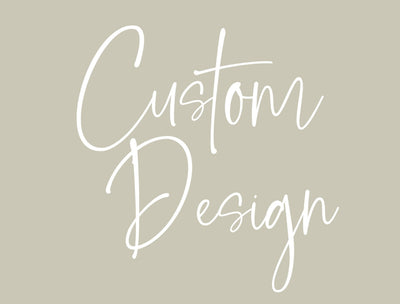 Custom Design Fee for Personalized Products