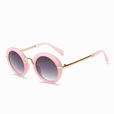 Cute Round Polarized Sunglasses for Kids - UV400 Protection