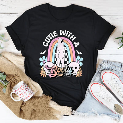 Camiseta "Cutie With A Booty"