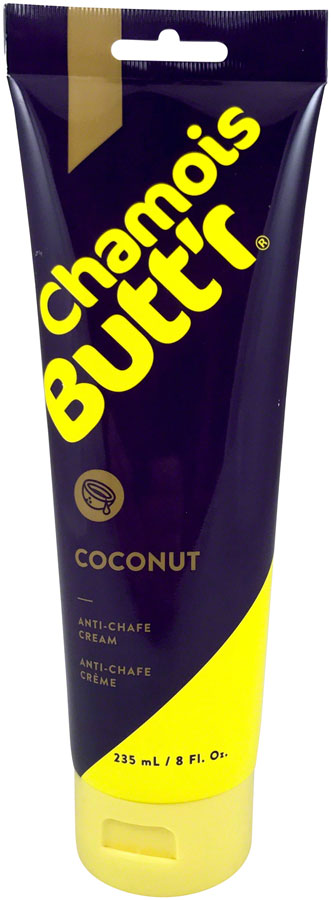 Chamois Butt'r Coconut 8 oz Tube - Premium Cycling Comfort
