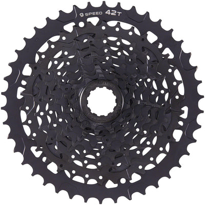 Cassette microSHIFT ADVENT - 9 Velocidades 11-42t Negro ED Recubierto