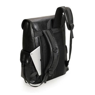 Premium PU Leather Business Outdoor Backpack