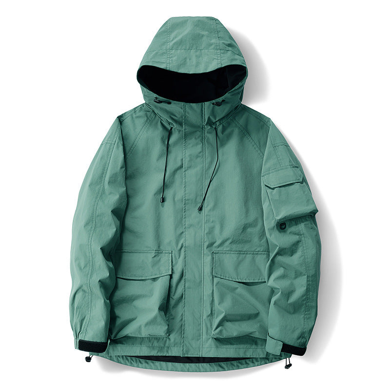 Veste imperméable et résistante au vent pour le printemps et l'automne